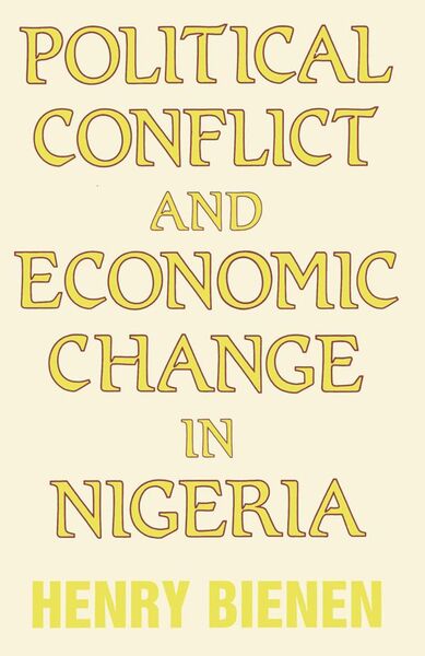 Produktbild: Political Conflict and Economic Change in Nigeria