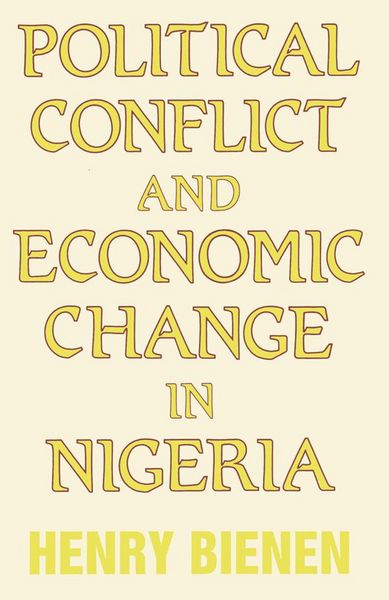 Produktbild: Political Conflict and Economic Change in Nigeria