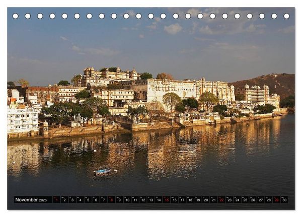 Produktbild: Exotisches Indien (Tischkalender 2026 DIN A5 quer), CALVENDO Monatskalender