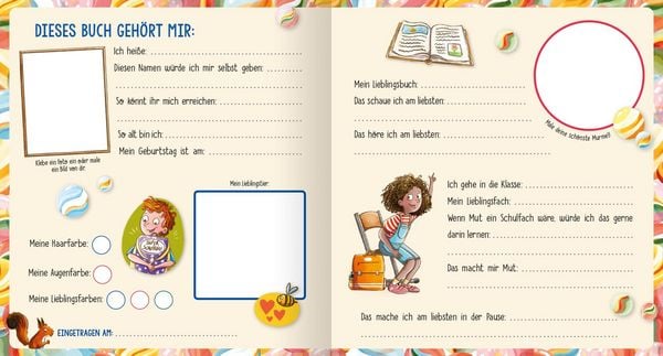 Produktbild: Mein Freundebuch f&uuml;r die Schule