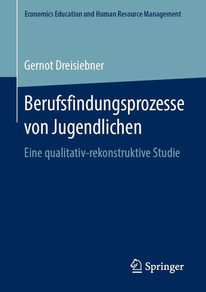 Produktbild: Berufsfindungsprozesse von Jugendlichen