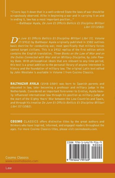 Produktbild: De Jure et Officiis Bellicis et Disciplina Militari Libri III, Volume II