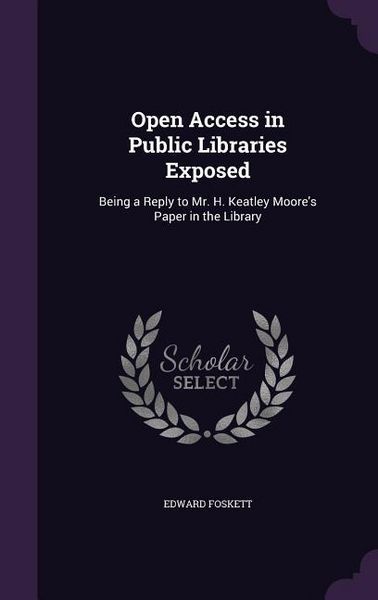 Produktbild: Open Access in Public Libraries Exposed