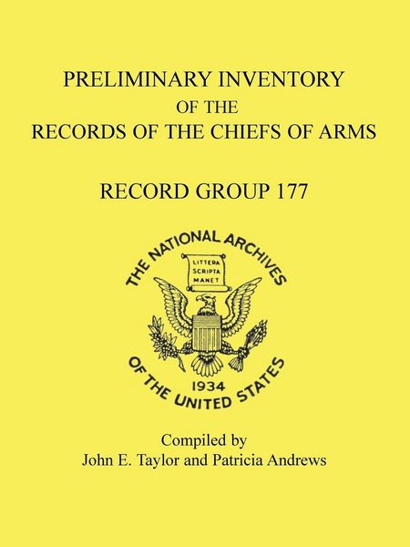 Produktbild: Preliminary Inventory of the Records of the Chiefs of Arms