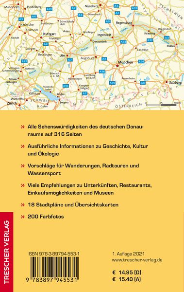 TRESCHER Reiseführer Donau