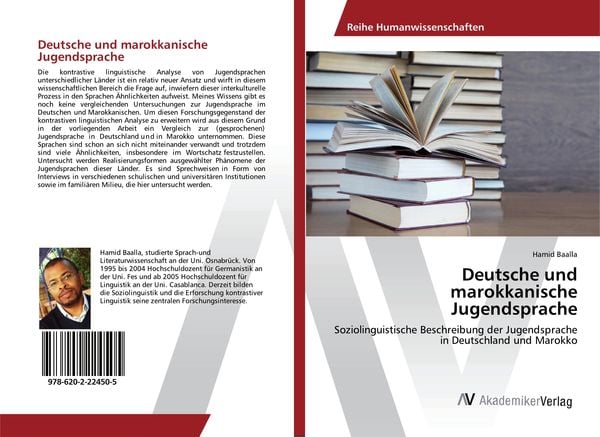Produktbild: Deutsche und marokkanische Jugendsprache