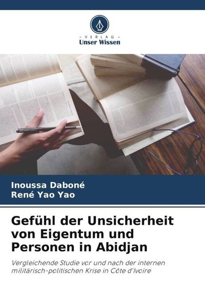Produktbild: Gef&uuml;hl der Unsicherheit von Eigentum und Personen in Abidjan