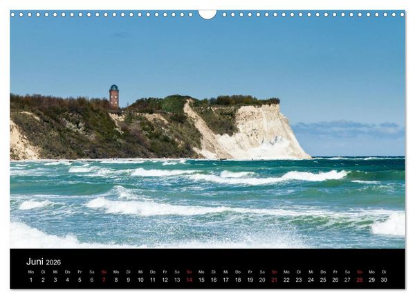 Produktbild: Ostseeinsel R&uuml;gen Impressionen (Wandkalender 2026 DIN A3 quer), CALVENDO Monatskalender