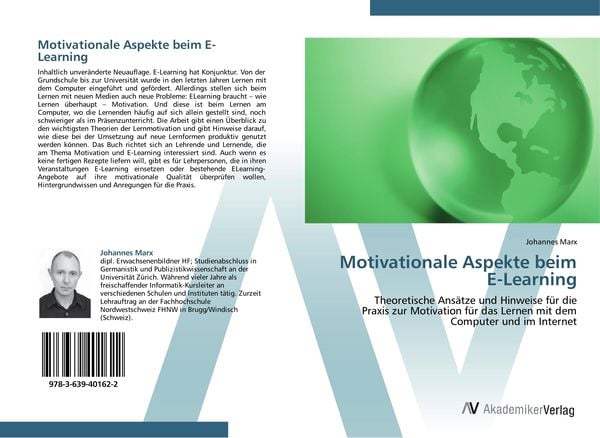 Produktbild: Motivationale Aspekte beim E-Learning