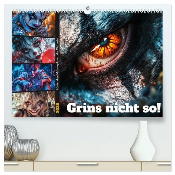 Produktbild: Grins nicht so ! (hochwertiger Premium Wandkalender 2026 DIN A2 quer), Kunstdruck in Hochglanz