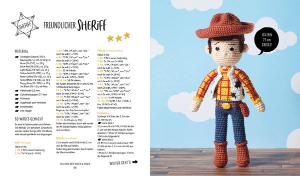 Produktbild: Helden der Kindheit &ndash; Das H&auml;kelbuch &ndash; Band 6