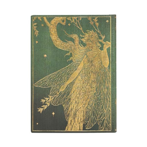 Produktbild: Hardcover Notizbuch Olive Fairy, Midi, Liniert