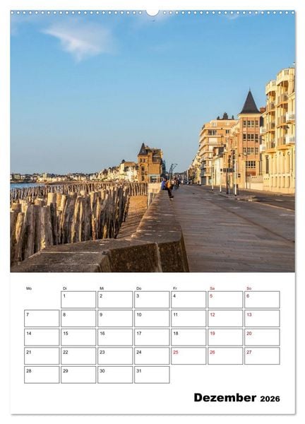 Produktbild: Saint Malo - Reiseplaner (hochwertiger Premium Wandkalender 2026 DIN A2 hoch), Kunstdruck in Hochglanz