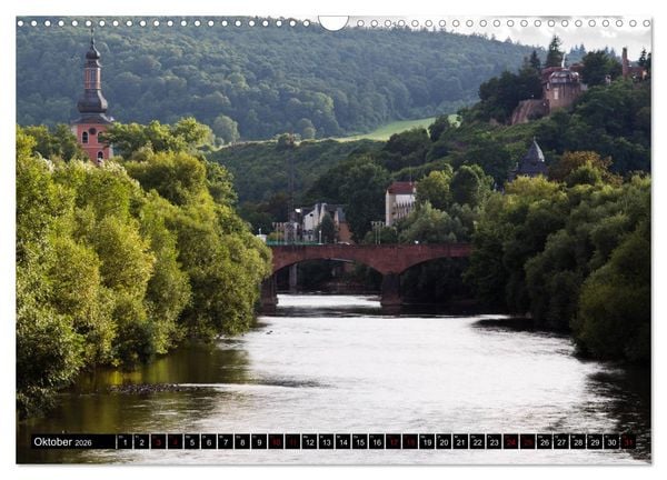 Produktbild: Die Nahe - der "Wilde Fluss" der Kelten (Wandkalender 2026 DIN A3 quer), CALVENDO Monatskalender