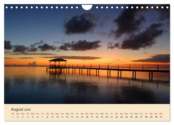 Produktbild: World sunsets (Wall Calendar 2026 DIN A4 landscape), CALVENDO 12 Month Wall Calendar