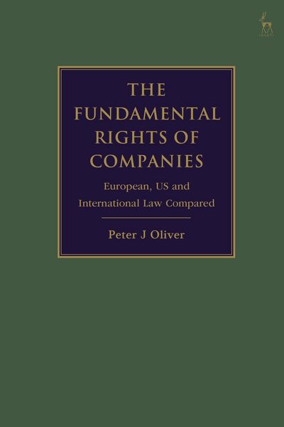 Produktbild: Oliver, P: Fundamental Rights of Companies