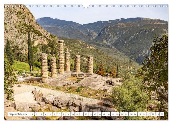 Produktbild: Griechenland (Wandkalender 2026 DIN A3 quer), CALVENDO Monatskalender