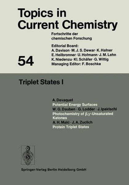 Produktbild: Triplet States I