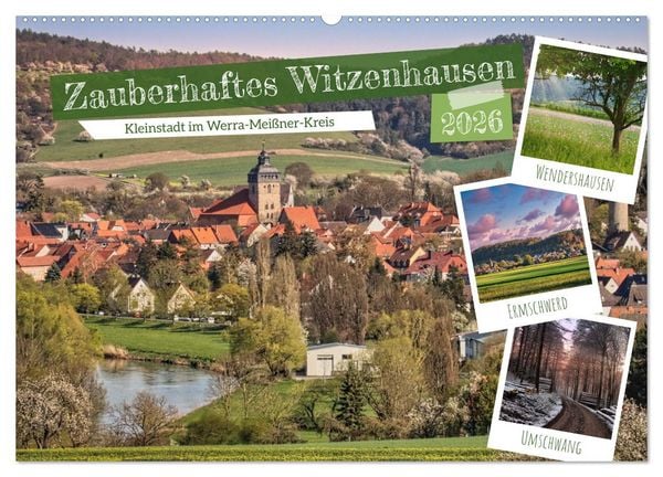 Produktbild: Zauberhaftes Witzenhausen (Wandkalender 2026 DIN A2 quer), CALVENDO Monatskalender