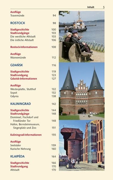 Produktbild: TRESCHER Reisef&uuml;hrer Ostseest&auml;dte