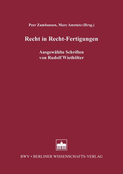 Produktbild: Recht in Recht-Fertigungen