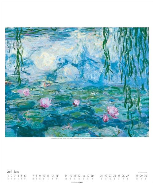 Produktbild: Claude Monet Im Garten Kalender 2027 - Im Garten