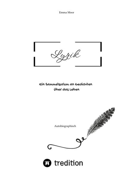 Lyrik, Taschenbuch von Emma Moor, Tredition, 9783347670006