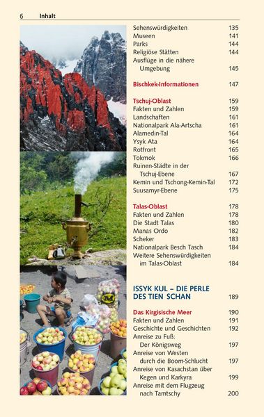 Produktbild: TRESCHER Reisef&uuml;hrer Kirgistan