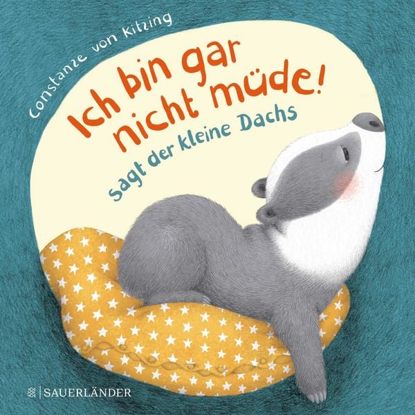 Produktbild: "Ich bin gar nicht m&uuml;de!", sagt der kleine Dachs (Einschlaf-Buch)
