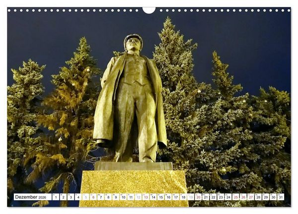 Produktbild: LENIN LEBT - Bilder einer Ikone (Wandkalender 2026 DIN A3 quer), CALVENDO Monatskalender