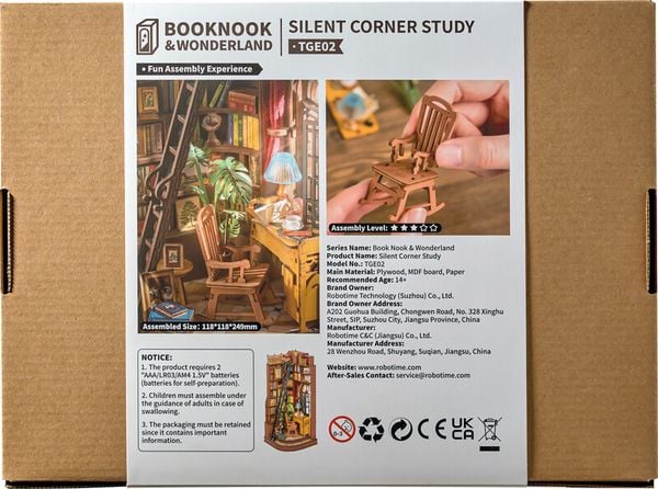 Produktbild: HOLZBAUSATZ 'SILENT CORNER STUDY'