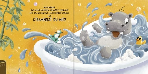 Produktbild: H&uuml;pf in die Wanne, kleines Nilpferd!