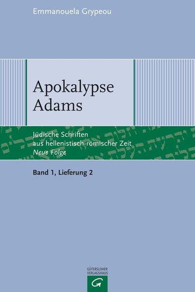 Jüdische Schriften aus hellenistisch-römischer Zeit - Neue Folge... / Apokalypse Adams