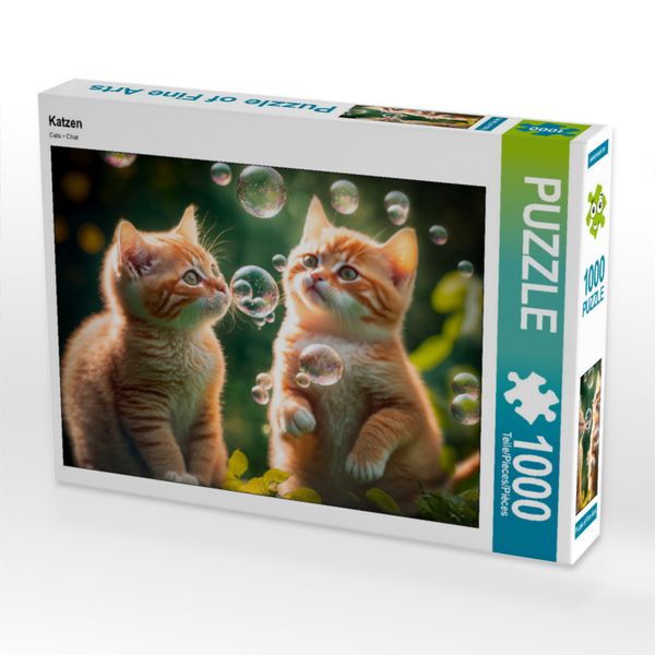 Produktbild: CALVENDO Puzzle Seifenblasen machen | 1000 Teile Lege-Gr&ouml;&szlig;e 64x48cm Foto-Puzzle f&uuml;r gl&uuml;ckliche Stunden