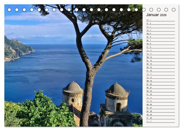 Produktbild: Italia (Tischkalender 2026 DIN A5 quer), CALVENDO Monatskalender