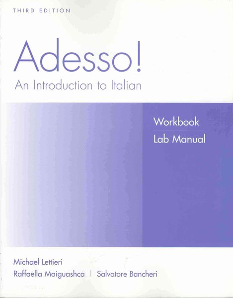 Produktbild: Adesso!: An Introduction to Italian