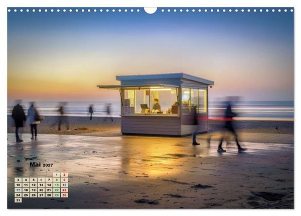 Produktbild: Minimal-Art - am Strand (Wandkalender 2027 DIN A3 quer), CALVENDO Monatskalender