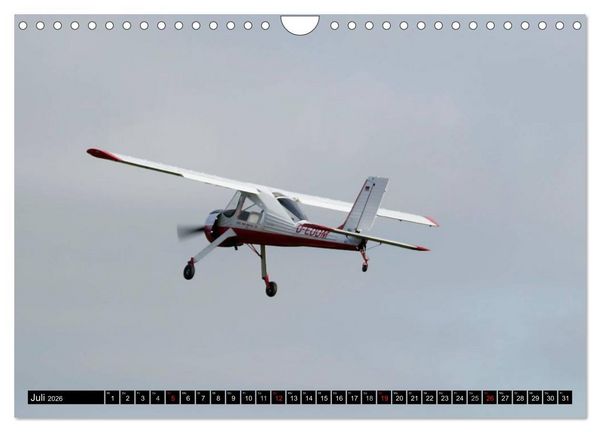 Produktbild: Modellflugzeuge &uuml;ber Friedrichshafen (Wandkalender 2026 DIN A4 quer), CALVENDO Monatskalender