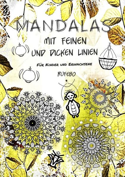 Produktbild: Mandalas mit feinen und dicken Linien