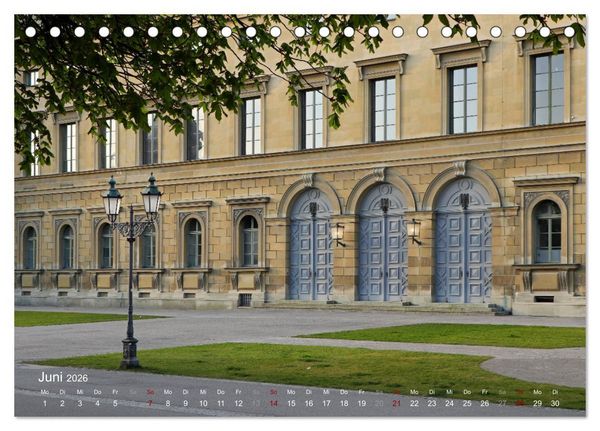 Produktbild: Impressionen aus M&uuml;nchen (Tischkalender 2026 DIN A5 quer), CALVENDO Monatskalender