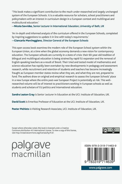 Produktbild: Curriculum Reform in the European Schools