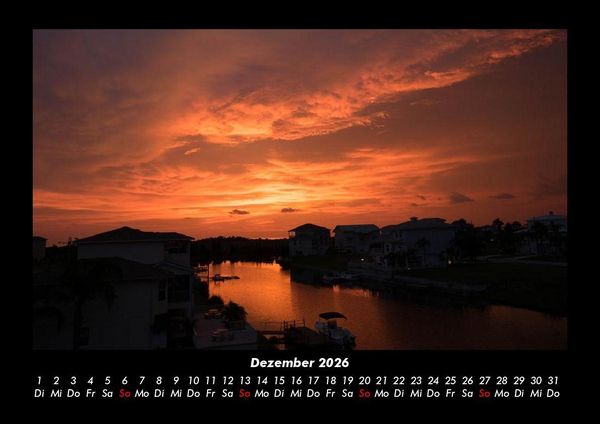 Produktbild: Sonnenunterg&auml;nge 2026 Fotokalender DIN A3