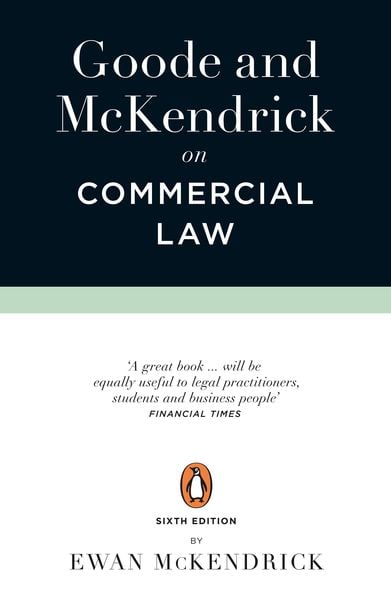 Produktbild: Goode and McKendrick on Commercial Law
