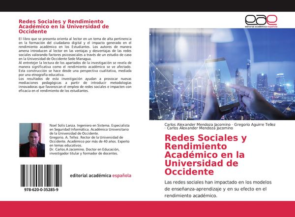 Produktbild: Redes Sociales y Rendimiento Acad&eacute;mico en la Universidad de Occidente