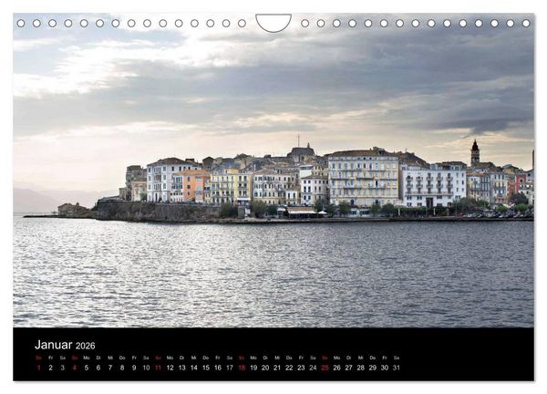 Produktbild: Von Korfu bis Antipaxos (Wandkalender 2026 DIN A4 quer), CALVENDO Monatskalender