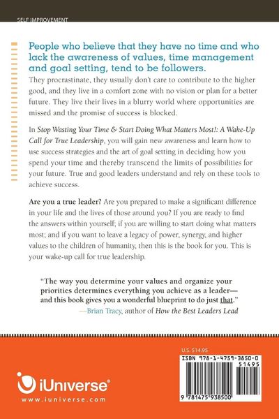 Produktbild: Stop Wasting Your Time and Start Doing What Matters Most