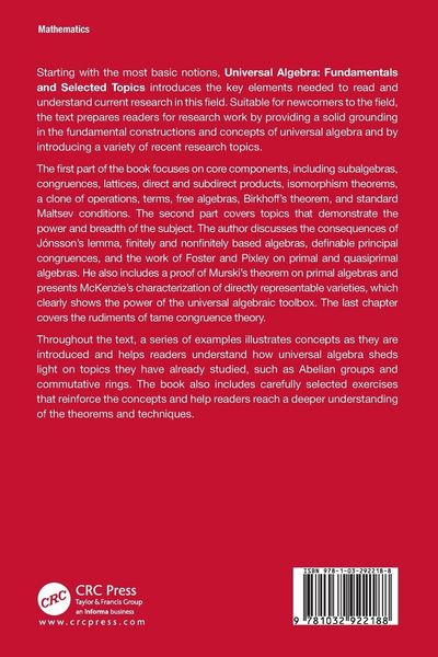 Produktbild: Universal Algebra