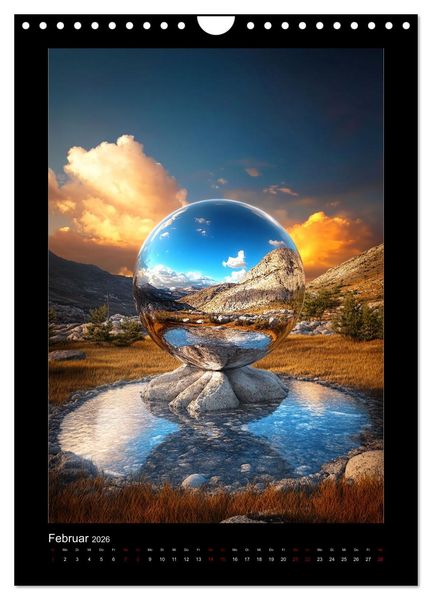Produktbild: Visionen einer anderen Welt (Wandkalender 2026 DIN A4 hoch), CALVENDO Monatskalender