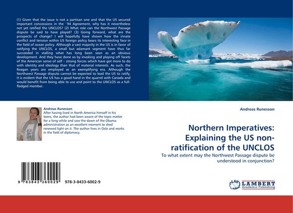 Produktbild: Northern Imperatives: Explaining the US non-ratification of the UNCLOS