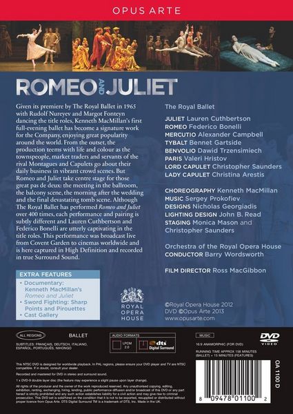 Produktbild: Sergei Prokofiev - Romeo and Juliet